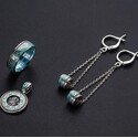 Серебряный набор «Семистрельная икона Богородицы»