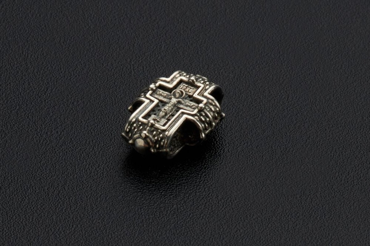 Купить серебряный крест с Архангелом Михаилом артикул 101_5049 ...