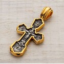 Крест "Распятие. Казанская икона. Св. Николай Чудотворец" 