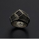 Кольцо "Архонт" с гранатом