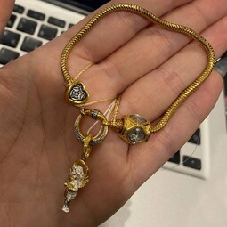 Купить шарм бусина из серебра для браслета «Святые образы»