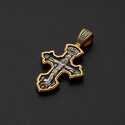 Православный крестик с Сергием Радонежским