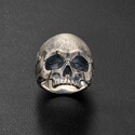 Серебряное кольцо «Memento mori»