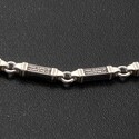 Православная литая цепь из серебра