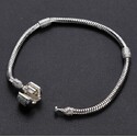Браслет серебро с родиевым покрытием