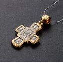 Крест «Господь Вседержитель. Иверская икона Божией Матери.»
