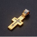 Крест нательный под древо малый