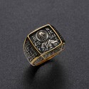 Перстень «Святой Николай Чудотворец» с позолотой