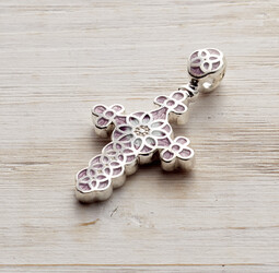 Серебряные женские крестики